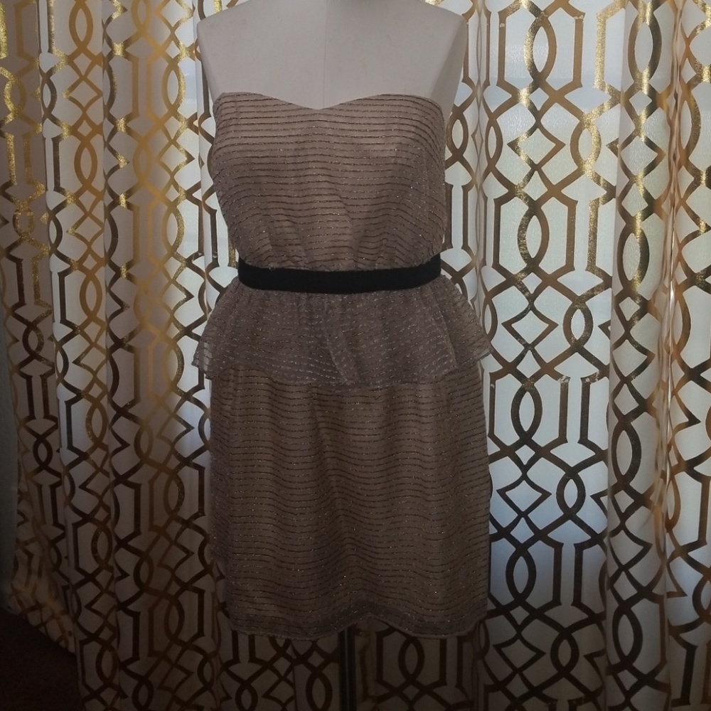 BCBG strapless dress